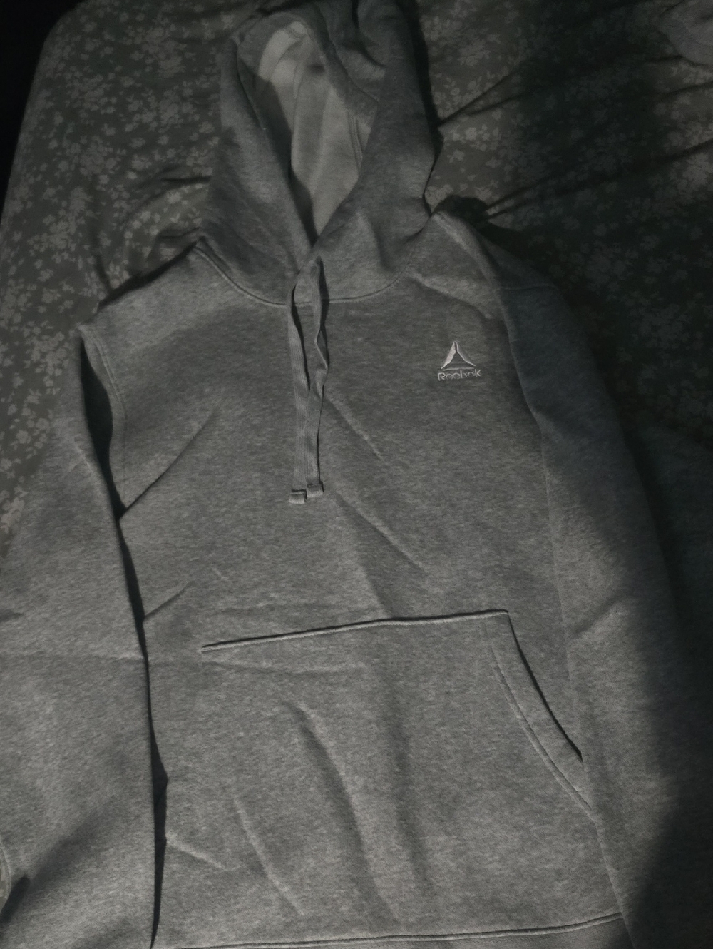 Reebok Light Gray Hoodie